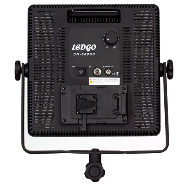 LedGo 2x LG-600SC LED Studioverlichting Set | Krachtige LED videolampen ...